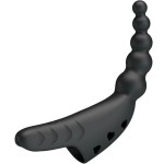 PRETTY LOVE - VIBRADOR DE DEDO JORDIN 10 VIBRAÃÃES PRETO